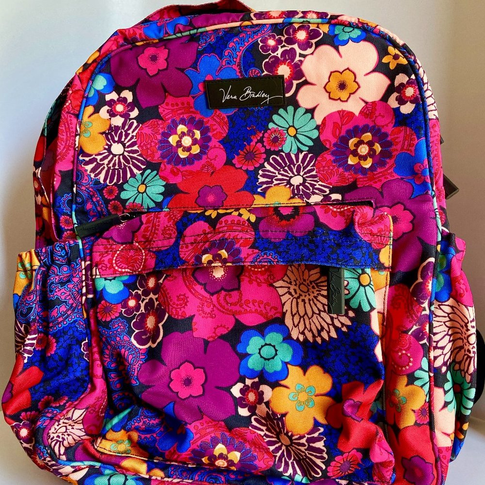 Vera Bradley Multi-Color Floral Backpack
